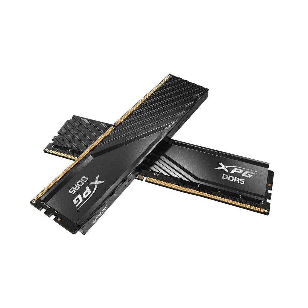 XPG DDR5 6000MHz 32GB (16GBx2) メモリ ADATA-XPG DDR5 6000 CL36 32GB LANCER BLADE BLACK DUAL 2x 16GB